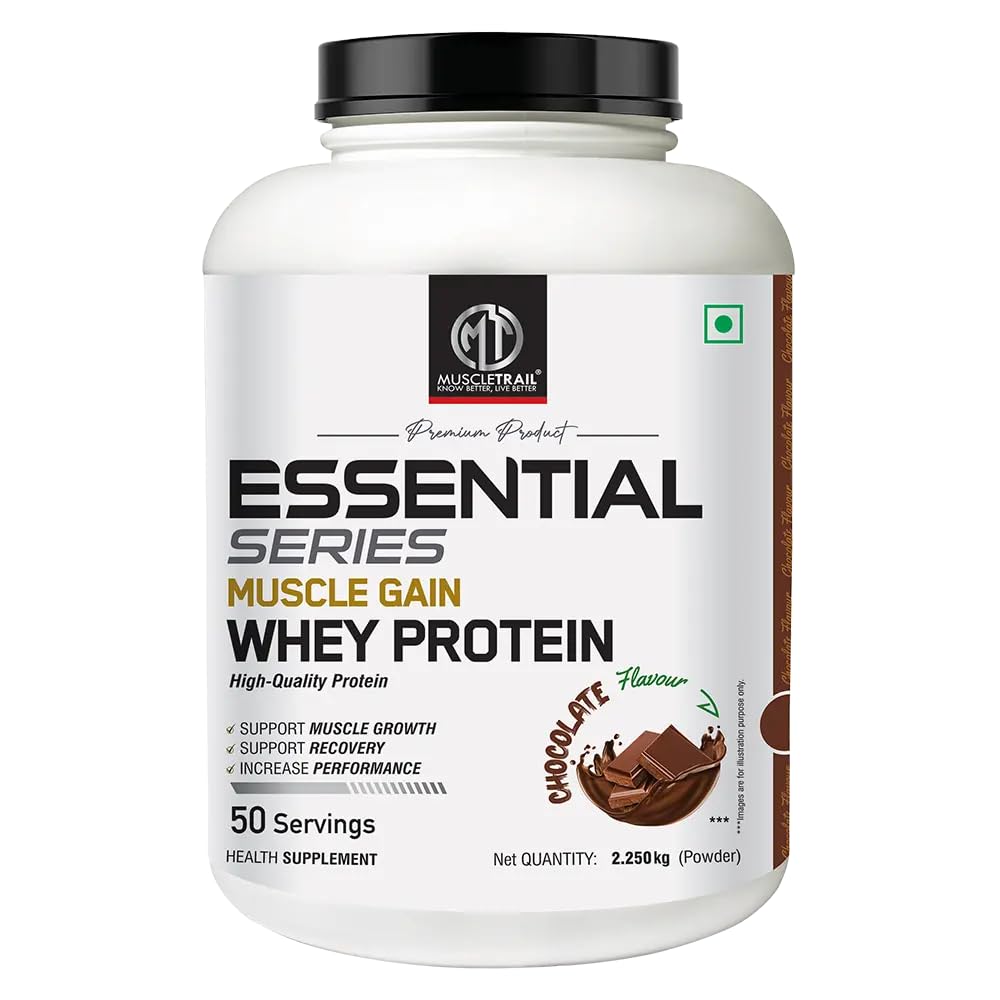 Muscle Trail Essential Series Muscle Gain Whey Protein Mass Gainer