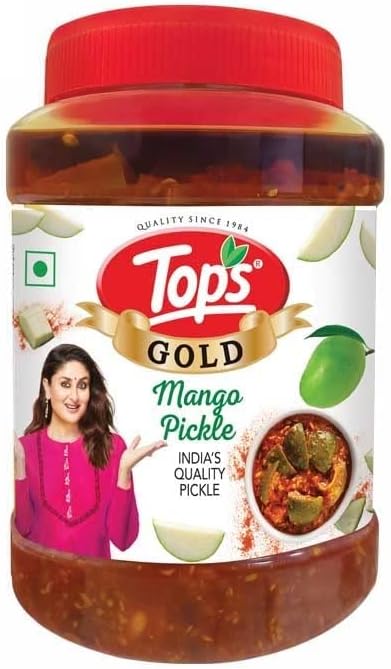 Gold Mango Pickle - 900 gm | Prepared with the goodness of Mustard Oil