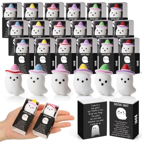 48 Sets Halloween Ghost Gifts Positive Halloween Party Favors