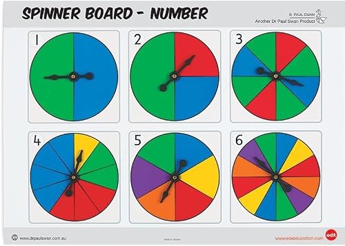 EDX Education Probability Spinner Board