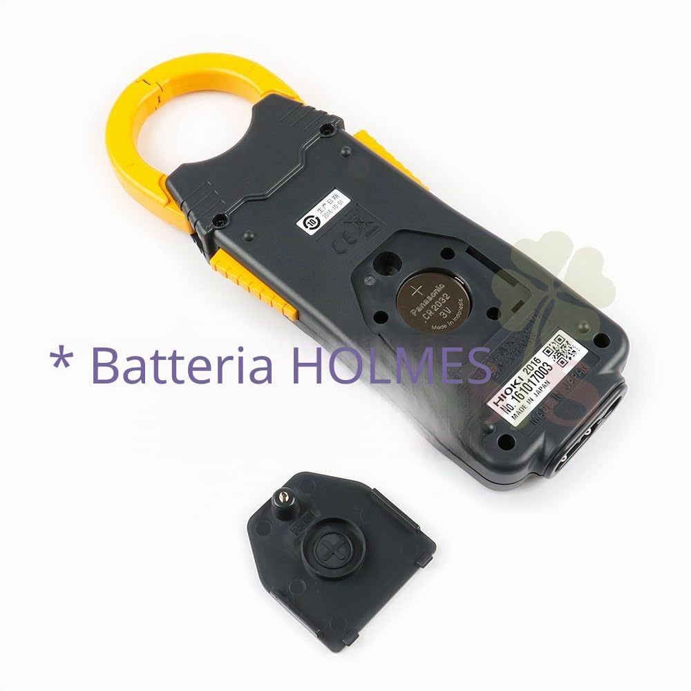 TORTOISE LOOK 3280-10F - Medidor de abrazadera de corriente CA con Amplio Rango de Temperatura de funcionamiento, Sensor Flexible aco
