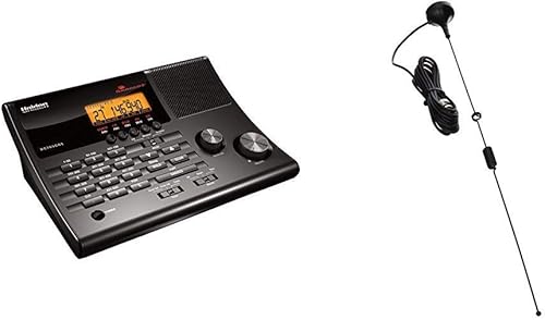 Uniden BC365CRS Escáner de 500 canales y despertador y tranvía Escáner 1089-BNC Antena Mini-imán VHFUHF800MHz-1 300MHz con conector BNC-macho
