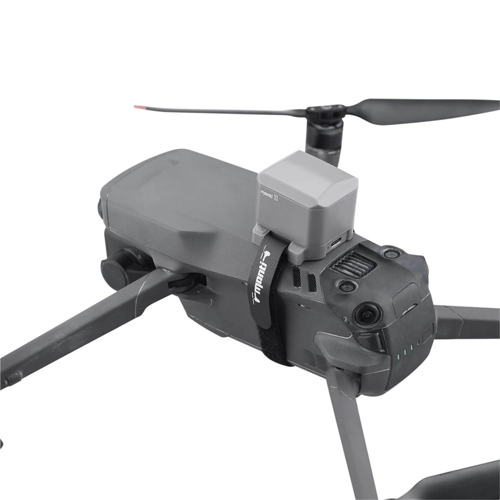Paracadute riutilizzabile Manti 3, compatibile con DJI Mavic Air 2 2S Mavic 3 Migliora la sicurezza del drone con telecamera RC Quadcopter Rallenta la velocità di caduta(Orange)