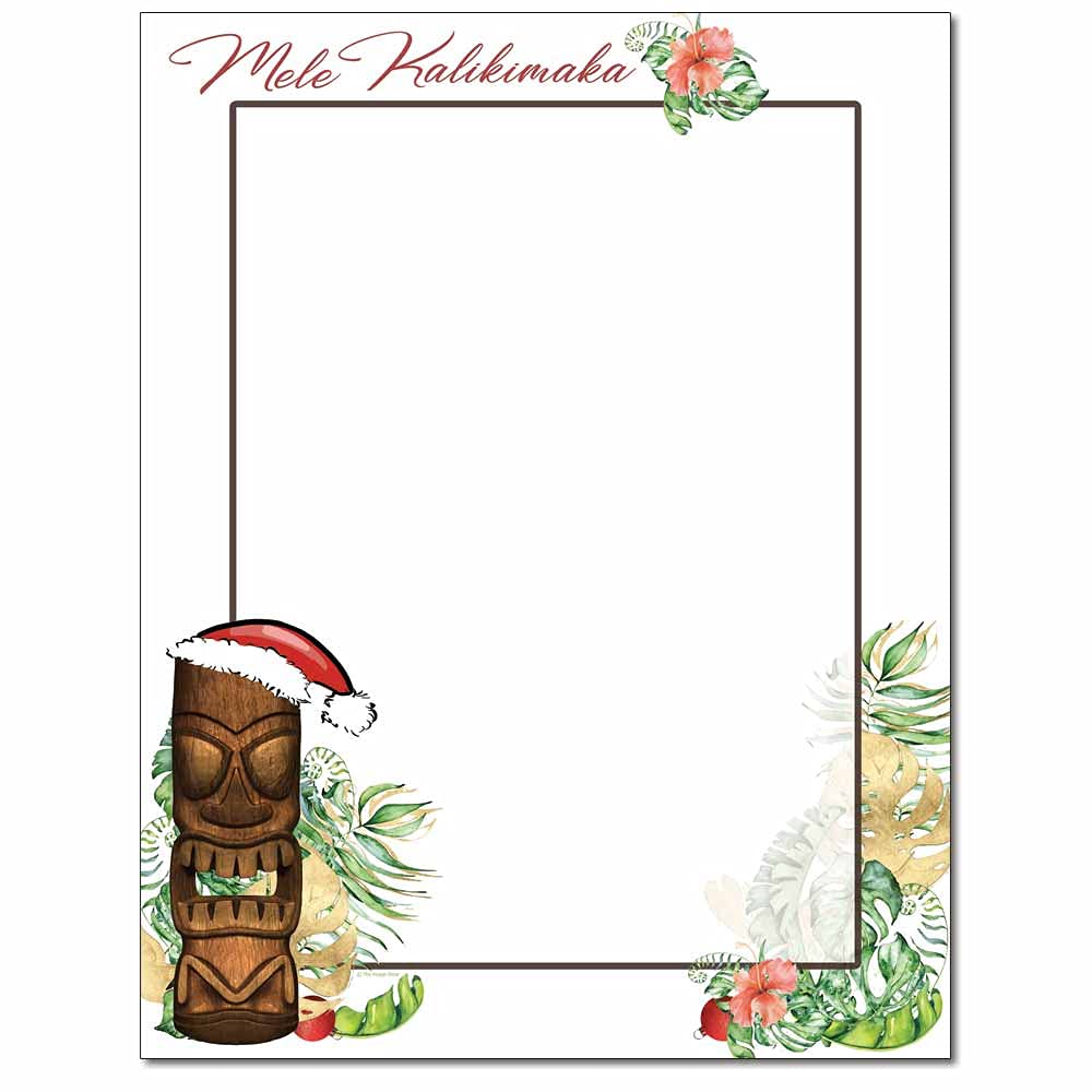 Mele Kalikimaka papier do drukarek laserowych i atramentowych (25 arkuszy)