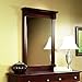 Sauder Palladia Mirror, Cherry