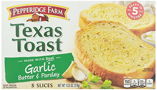 Pepperidge Farm, Texas Toast, Garlic, 8 Slices, 11.25 Oz (Frozen) #TOP13