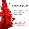 L'Oreal Paris Brilliant Signature Shiny Lip Stain Lipstick, Be Outstanding 0.21 Fl Oz.