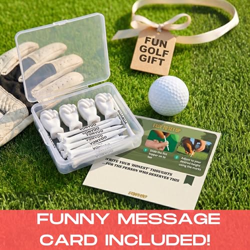 Funny 24-Piece Golf Tee Gift Set, Parties and White Elephant Exchange by VONVOO - Used condition - Image 4