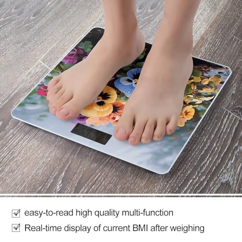 Pansy Flowers Smart Body Weight, Balanza Digital Precisa miniatura 5