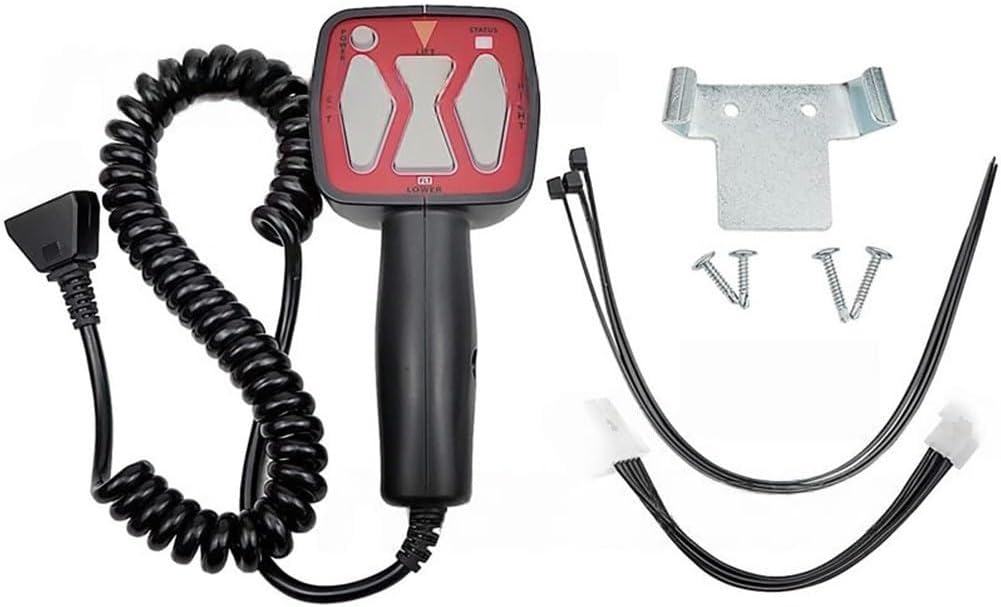 Portable 6 Pin Snow Plow Controller Compatible with Western 56462 SAM for 1306902 for Fisher 9400 with Safety Output Channels