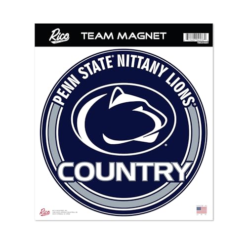 Rico Industries NCAA Penn State Nittany Lions - PSU 8" Round Magnet