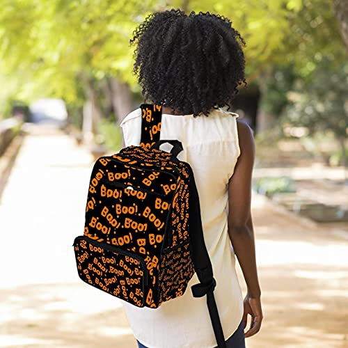 Sac à dos ordinateur portable à impression citrouille pour un style unique - 6