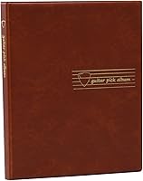 Amazon.co.jp_ テージー ギターピックアルバム 茶 ピック収納 専用アルバム _ 文房具・オフィス用品