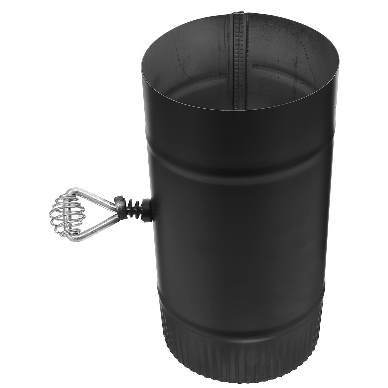Serranda Regolazione Tiraggio Stufa 4,9x9,2 in Ferro Nero