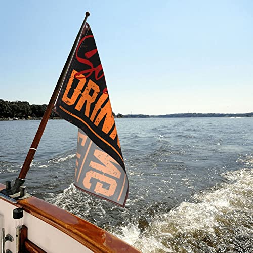 Drapeau drôle Sorry We'Re Drinking cadeau idéal pour colocation et fête - 6