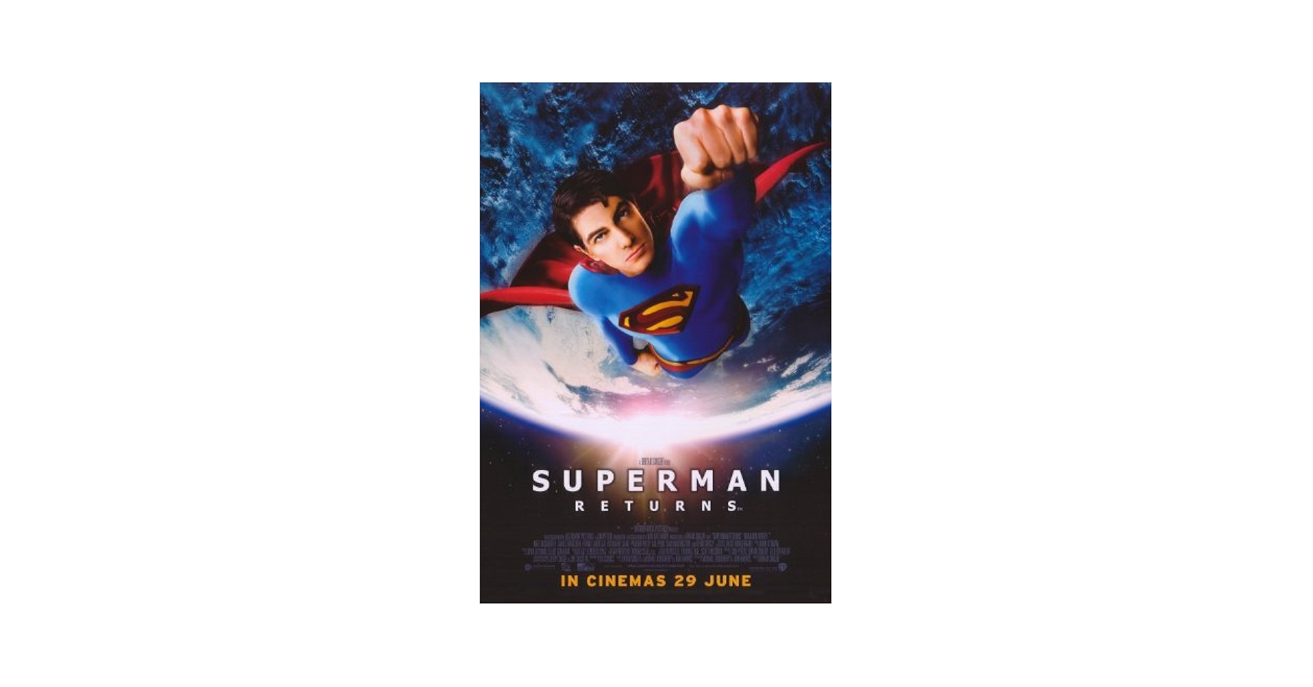 SUPERMAN RETURNS 映画ポスター SUPERMAN RETURNS MOVIE POSTER 1 Sided ORIGINAL FINAL 27x40