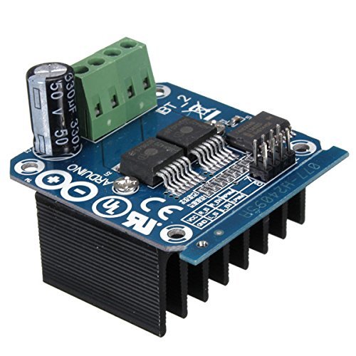 Image of Robocraze BTS7960B Bridge Motor Driver | 43A H-Bridge Motor Drive PWM For boards compatible with Arduino (Pack of 1)