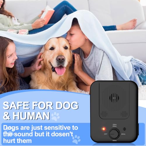 Flonpinual Dispositivo antilatido para cães, dispositivos de dissuasão de controle ultrassônico de l