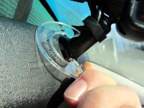 Mirortag Gold By Jl Safety- A Novel Way To Protect, Display & Put Away A Handicapped Parking Placard. Hard Plastic Will Not Melt Or Bend Or Break In The Sun. Magnetically Snaps On & Off. Made In Usa #TOP2