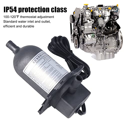 Generator Water Heater, High Efficiency Small Heat Loss 120V 500W Diesel Water Jacket Heater With Thermostat For Coolant Preheating #TOP1