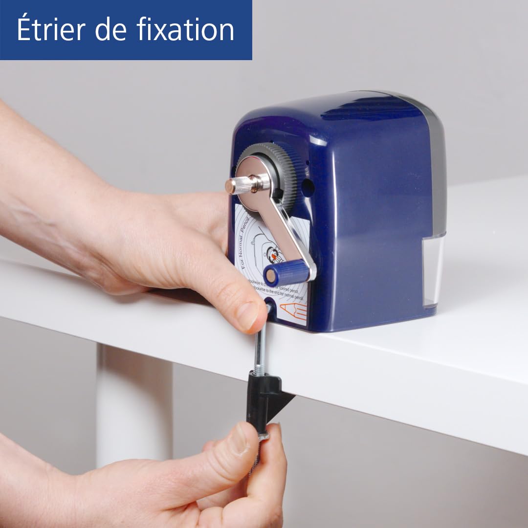 Staedtler Machine à tailler manuelle pour tout type de crayons, Livrée dans une boîte en carton, 501 180