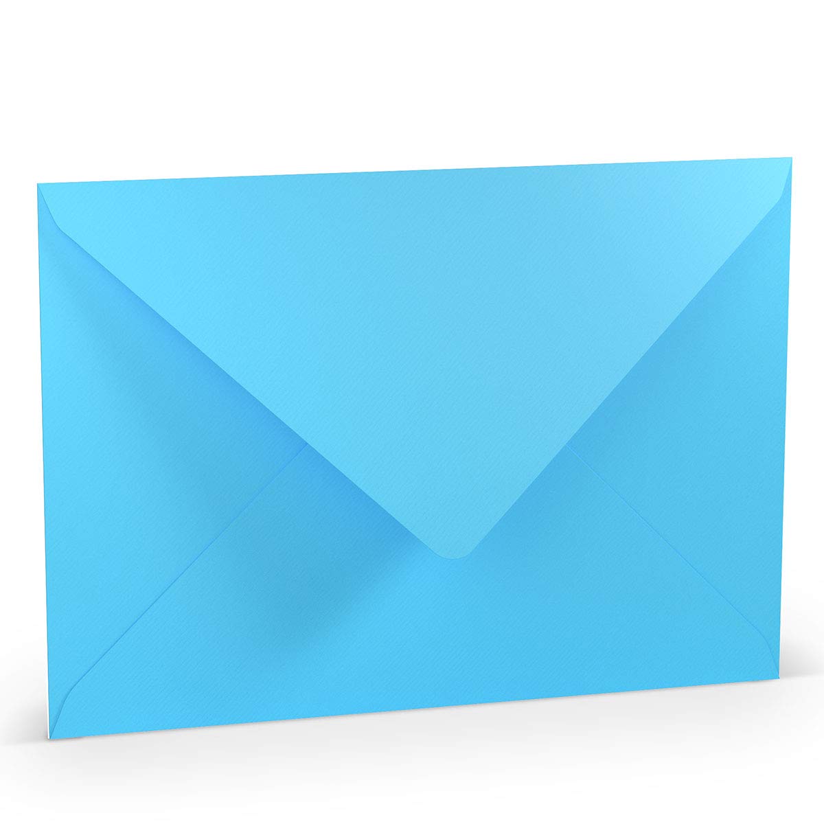 PAPERADO 50 kopert bez okienka DIN C4 Pacific prążkowane - 160 g/m² koperta 22,5 x 31,5 cm - koperty z klejeniem na mokro klapka spiczasta