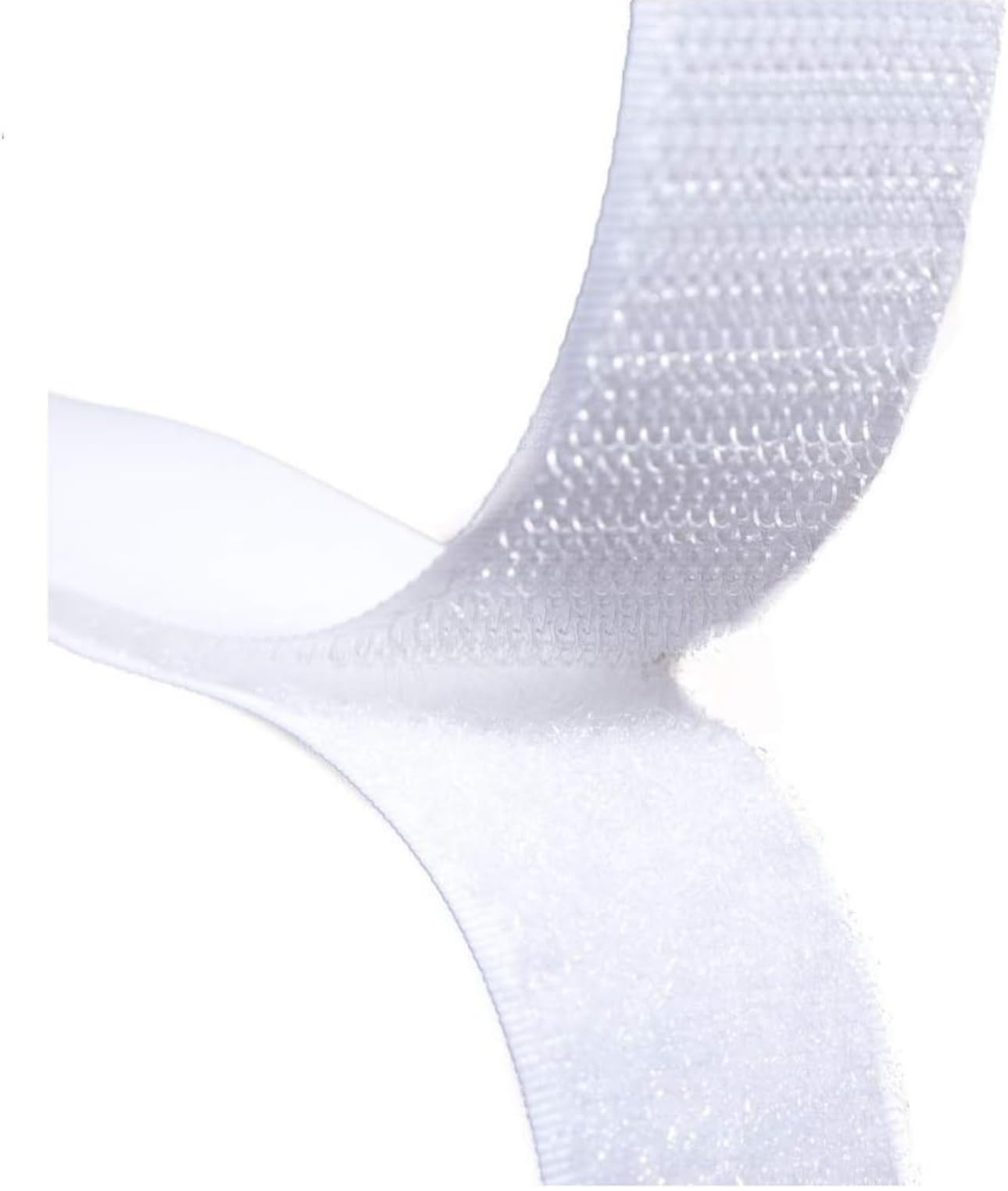 Hook & Loop Tape Velcro Non-Adhesive Fastener Interlocking Tape Sticky Back Nylon for Sewing Crafts DIY, Clothes, Shoes (White, 2M*25MM) (B0DD1MMNMS) Amazon Price History, Amazon Price Tracker
