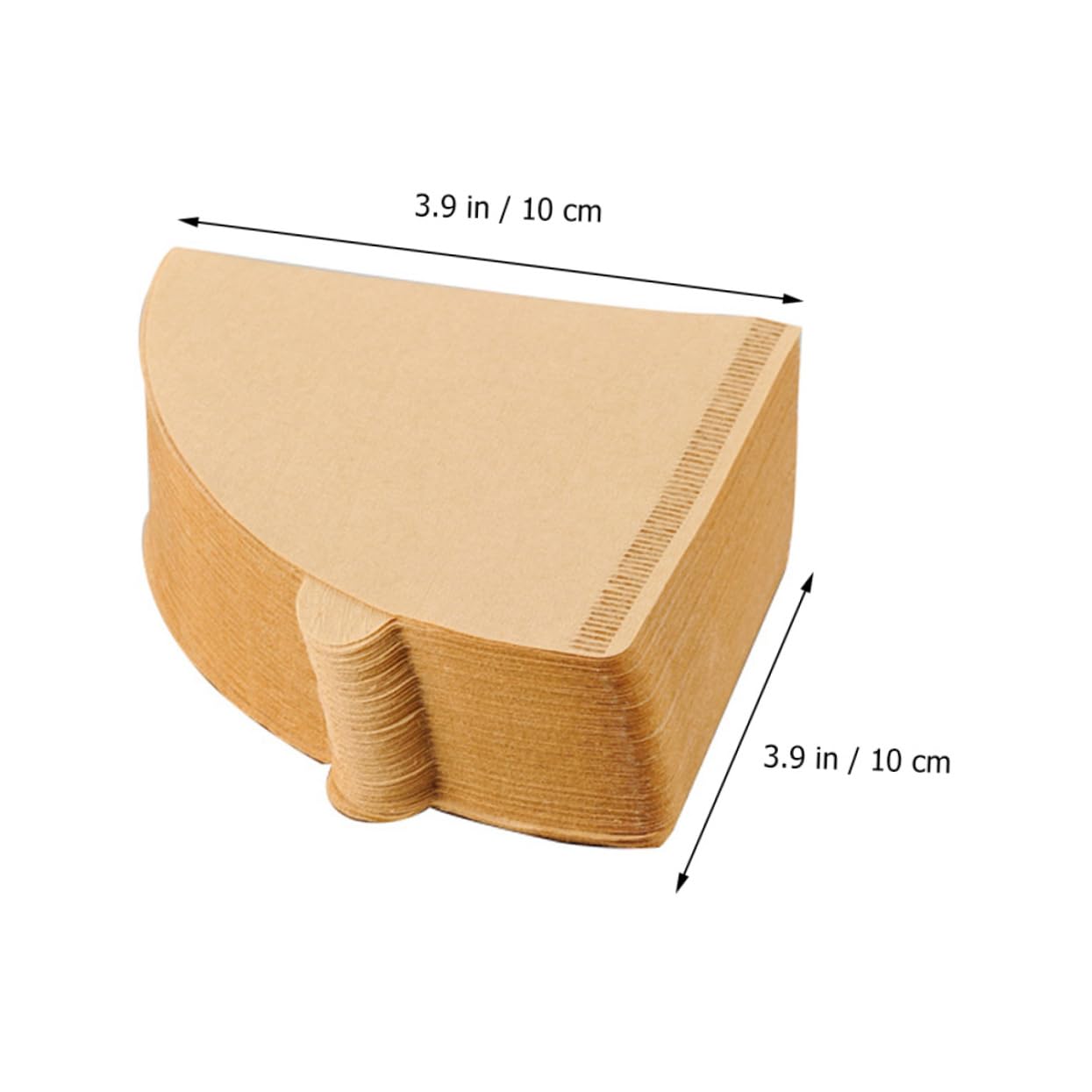 PRETYZOOM 5 Sätze Handgebrühtes Kaffeefilterpapier Disposable Coffee Filters Coffee Filter Paper Weiße Kaffeefilter Filter Für Kaffeekannen Bahnhof Aus Kaffeefilterpapier 200 Stück * 5