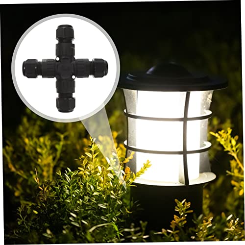 Connecteur étanche pour câbles Holibanna idéal pour éclairage de jardin - 3