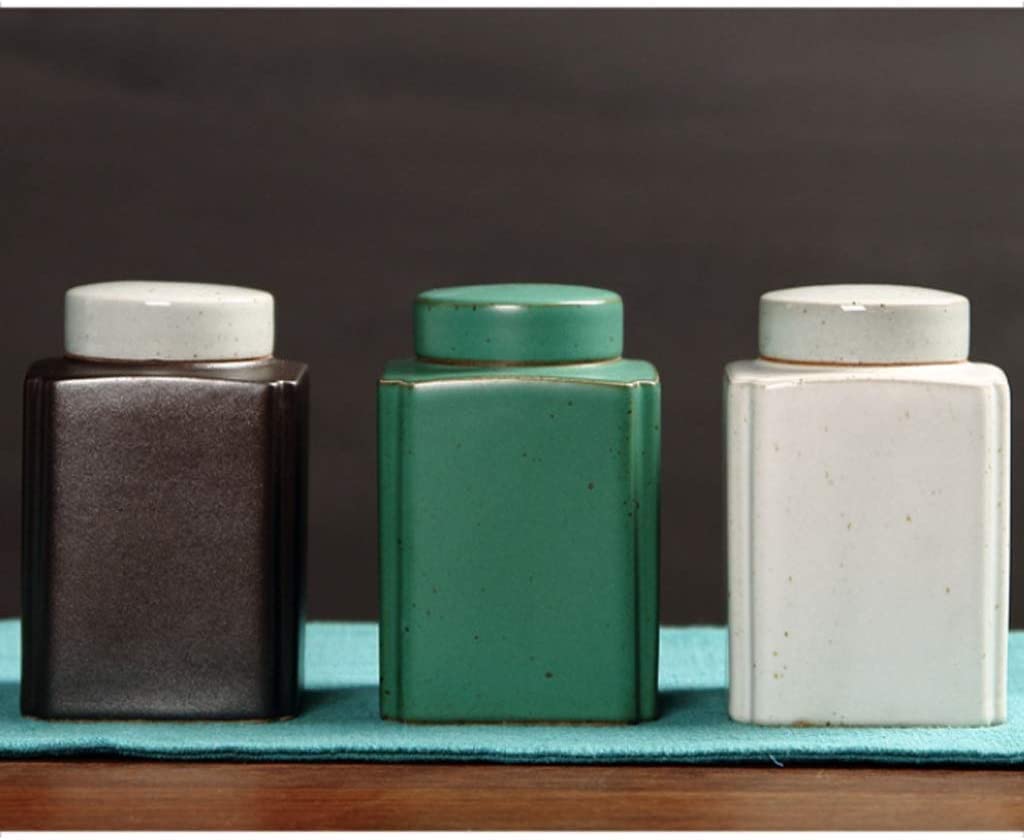 Contenitore per la conservazione della Cucina retrò Portatile con Coperchio Contenitore per la conservazione degli Alimenti Contenitore per la conservazione del tè e del caffè dello Zucchero