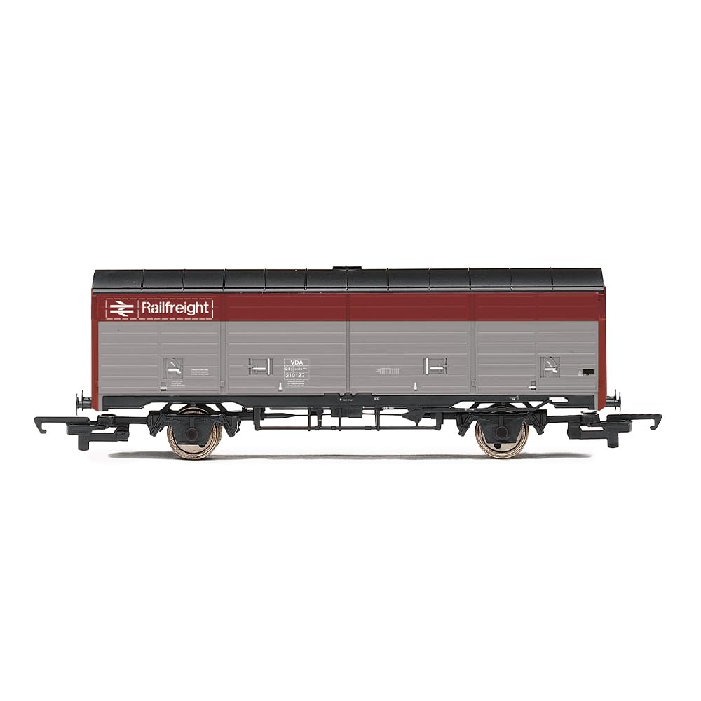 Hornby R60264 RailRoad BR Railfreight, 45T VDA Van, 210127 - Era 7 Railroad, 00 Gauge, Black
