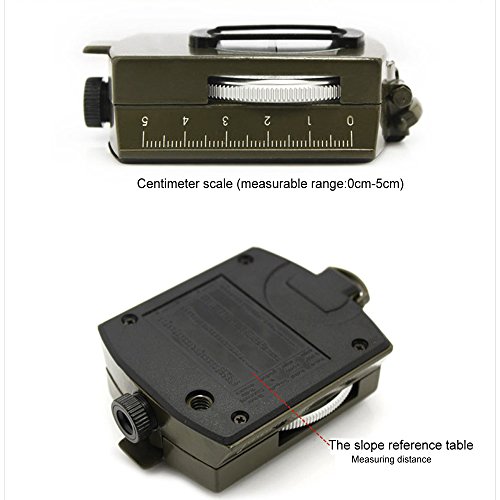 Ueasy Military Compass, Prismatic Sighting Compass - Magnetic Waterproof Hand Held Professional Compass For Boy Scouts Hunting Camping Sailing Navigation Hiking #TOP5