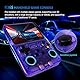 XiFanHo R36S Retro Handheld Game Console 128G - 3.5“ IPS Bildschirm mit 20000+ Classic Games Tragbarer Pocket Video Game Player Open Source Linux OS mit 3200mAh Batterie(Lila)