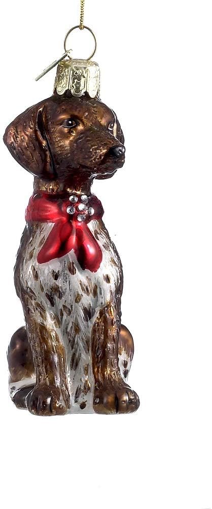 pointer dog ornament