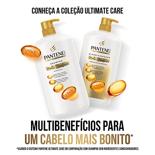 Pantene Ultimate Care Multibenefícios - Shampoo, 1L