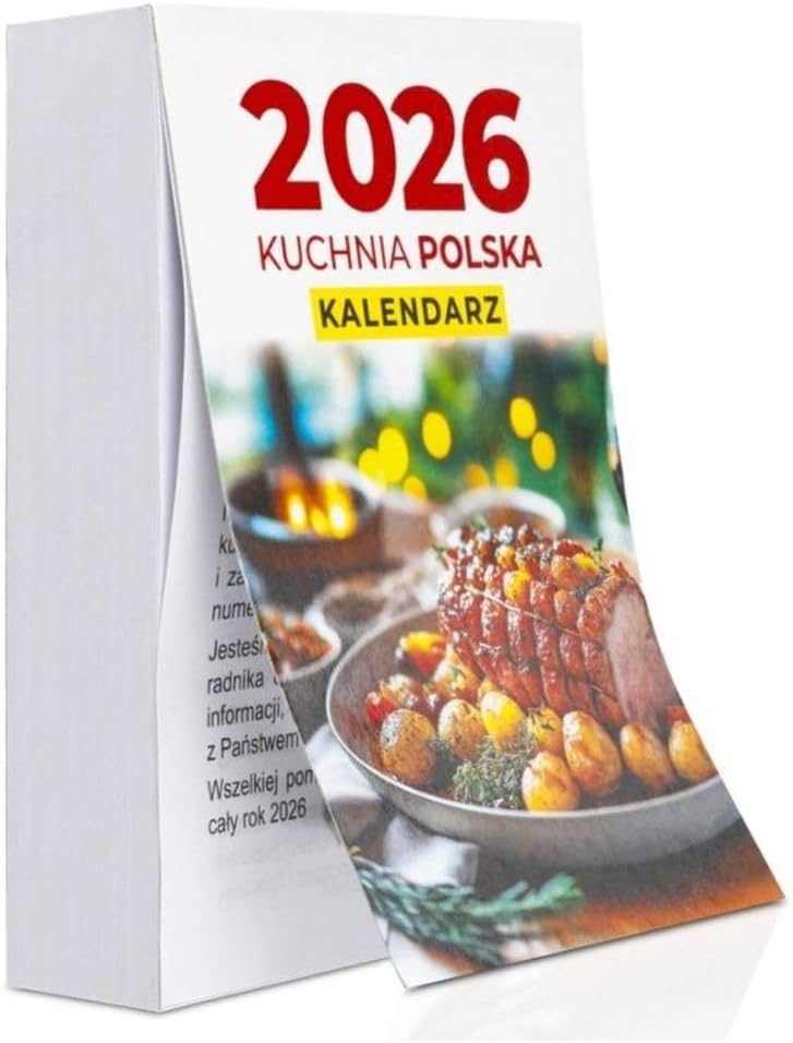 Kalendarz 2026 A6 Zdzierak Kuchnia Polska Polski Kalendarz 2026 Organizer Terminarz Datownik