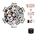 EKKONG Explosion Box, DIY Handmade Photo Album Scrapbooking,Gift Box with 6 Faces for Wedding Box, Birthday Party (Black)