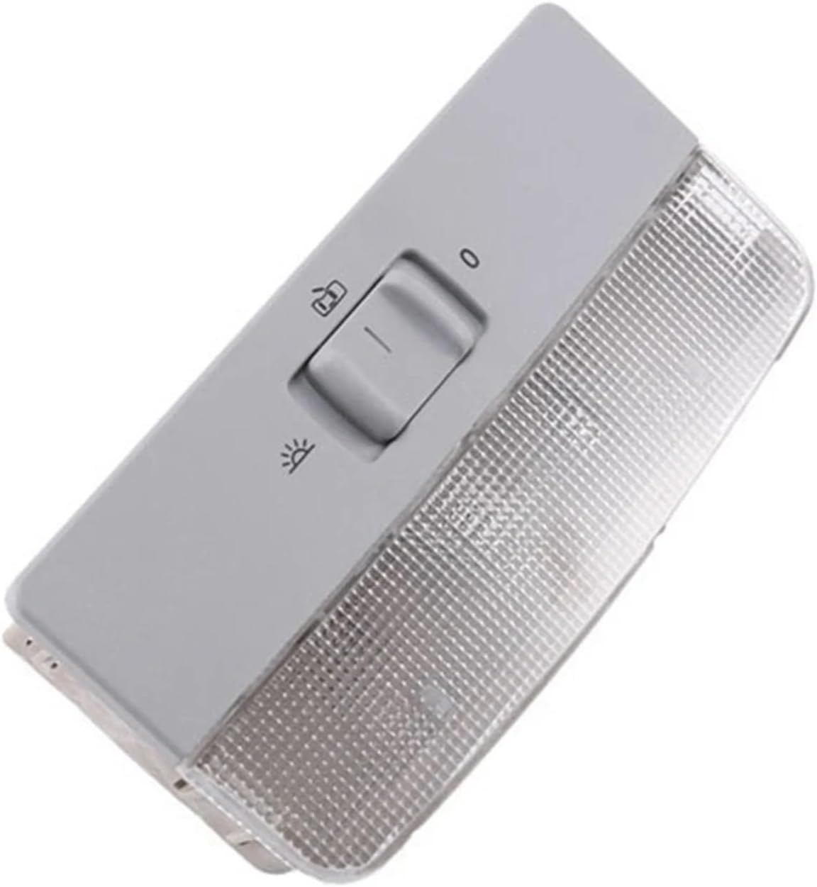 Overhead Console Light Grey Reading Light Interior Lamp Dome Light Fit for Bora 2002-2005 Fit for Caddy 2004-2015 Fabia Fit for Seat 6QD947105 Sunroof Switch Console