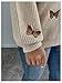 BEAUDRM Women's Plus Size Sweater Butterfly Embroidery Pullover Sweaters Long Sleeve Crew Neck Knit Tops Khaki 3X-Large Plus