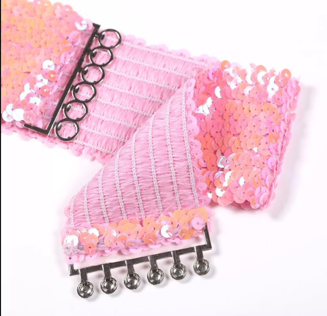 Image of Fabme Women's Belt With Beads Girls Casual Braided Boho Style Rope Decoration Waist, Suitable For Travel Party DIY Art & Craft