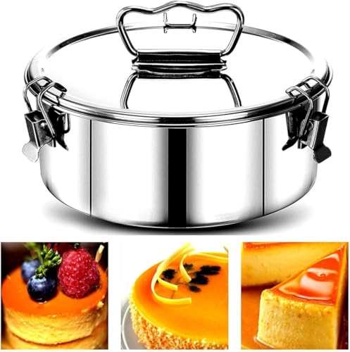 Lnwwrv 304�X�e�����X�| �t�����^ �W�t���E�n���h���t�� - 1.5QT �g�їp�ی^�t�����^�x�[�L���O�p�� �t�����A�`���R���[�g�P�[�L�A�J�b�v�P�[�L�A�v�����p