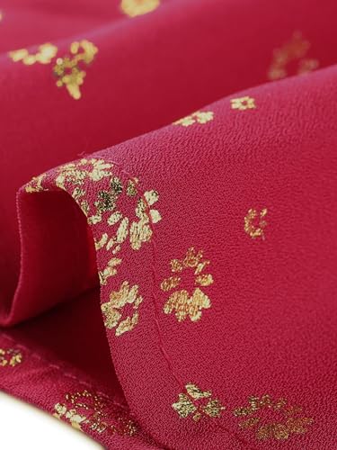 Robe d'été imprimée et décontractée fluide à col carré