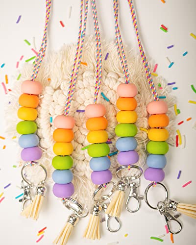 Handmade Beaded Lanyard - Teacher Lanyard - Lanyards For Id Badges - Cute Lanyards - Necklace Lanyard - Keychain Lanyard - Breakaway Lanyard - Teacher Lanyards For Id Badges And Keys 1 Pcs #TOP2