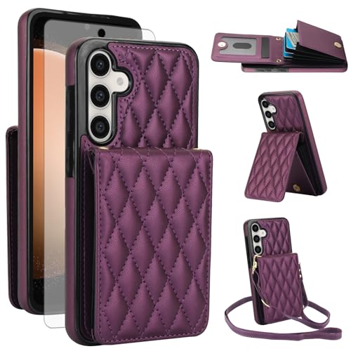 Coque Galaxy S23 FE rigide Asuwish YM015XXF protection silicone violet