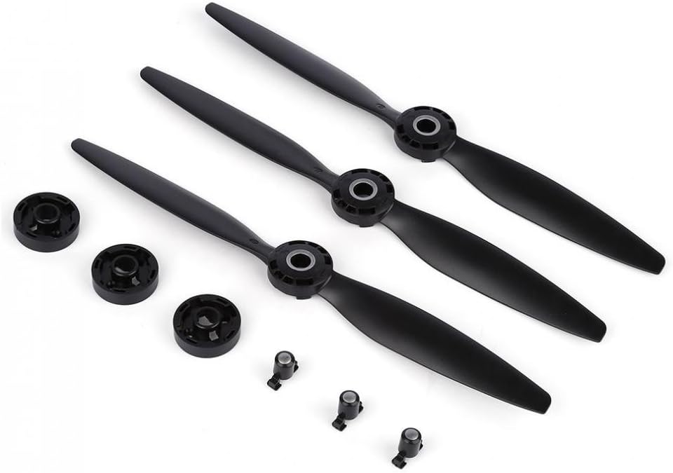 UJEAVETTE® 3 Pieces Rc Drone B Self-Locking Propeller Prop for Yunnec Typhoon H 480|Rc Car Remote Drone Control Toy |Motor Gear Kit|Receiver Part |Transmitter Controller |Truck Accessory |Radio Model