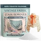 Vintage Fabric Stain Remover - Safely Cleans Retro & Antique Textiles - Made in the USA - Gently...