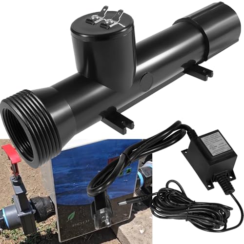 4CH4002-R - Cámara ionizadora de piscina y transformador ionizador 460304, adaptador de corriente de repuesto con transformador solo compatible para uso con el sistema de tratamiento ionizador de