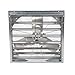 Airmaster 23008 Lower Pressure Shutter Fan, 30" Prop Diameter, 115V, 1/4HP Motor