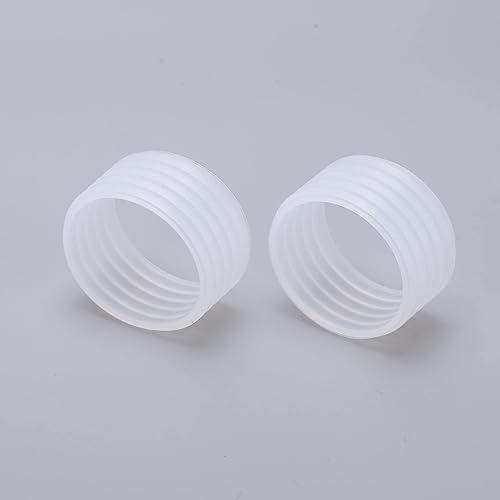 Miniatura 7 de BORDSTRACT Anillo de agarre de tenis, 2 piezas, mango de raqueta de tenis, anillo de fijación de tenis para tenis, bádminton, squash, raquetas,