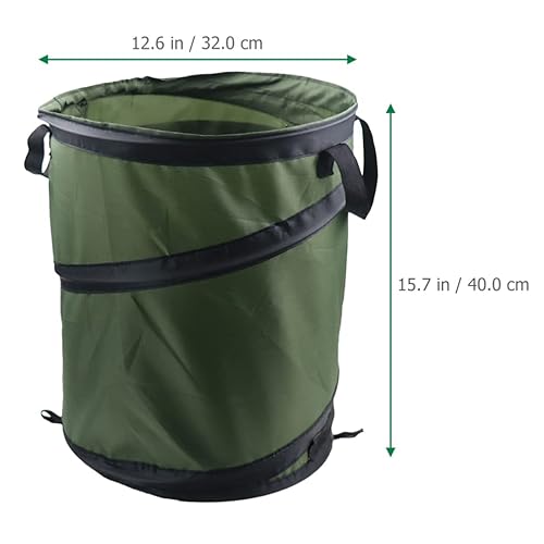 Miniatura 7 de BESPORTBLE Cubo de basura plegable para automóvil bolsa a prueba de agua cesta de residuos contenedor de basura portátil para campamento se adapta a